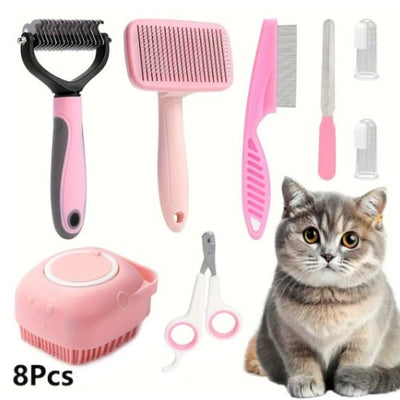 Hot Deal 🔥 8Pcs Grooming Set - PetSala